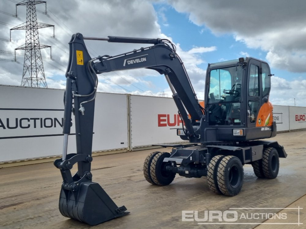 Unused 2025 Develon DX60WN ECO-1 - Bager točkaš: slika 1 Unused 2025 Develon DX60WN ECO-1 - Bager točkaš: slika 1