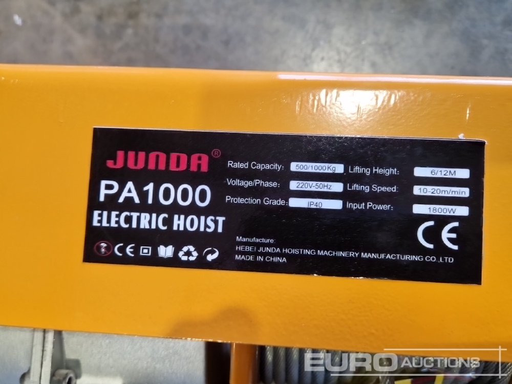 Građevinska oprema Unused 2025 Junda PA1000: slika 19