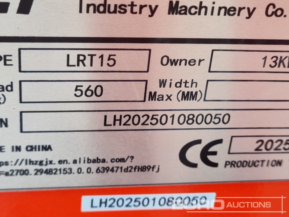 Kiper guseničar Unused 2025 LIHUA LRT15: slika 36