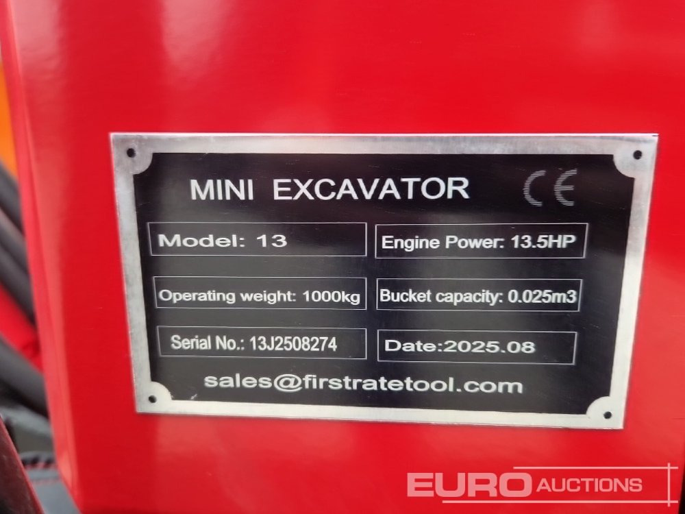 Mini bager Unused 2025 Miva VA13: slika 38 Mini bager Unused 2025 Miva VA13: slika 38