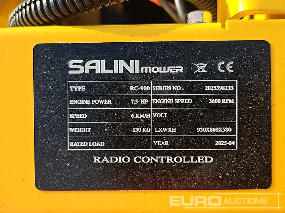 Baštenska kosačica Unused 2025 Salini RC-900: slika 25 Baštenska kosačica Unused 2025 Salini RC-900: slika 25