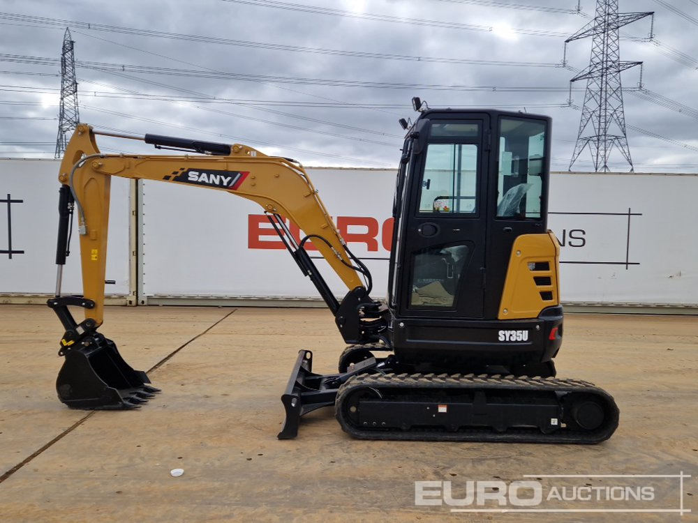 Unused 2025 Sany SY35U - Mini bager: slika 2 Unused 2025 Sany SY35U - Mini bager: slika 2