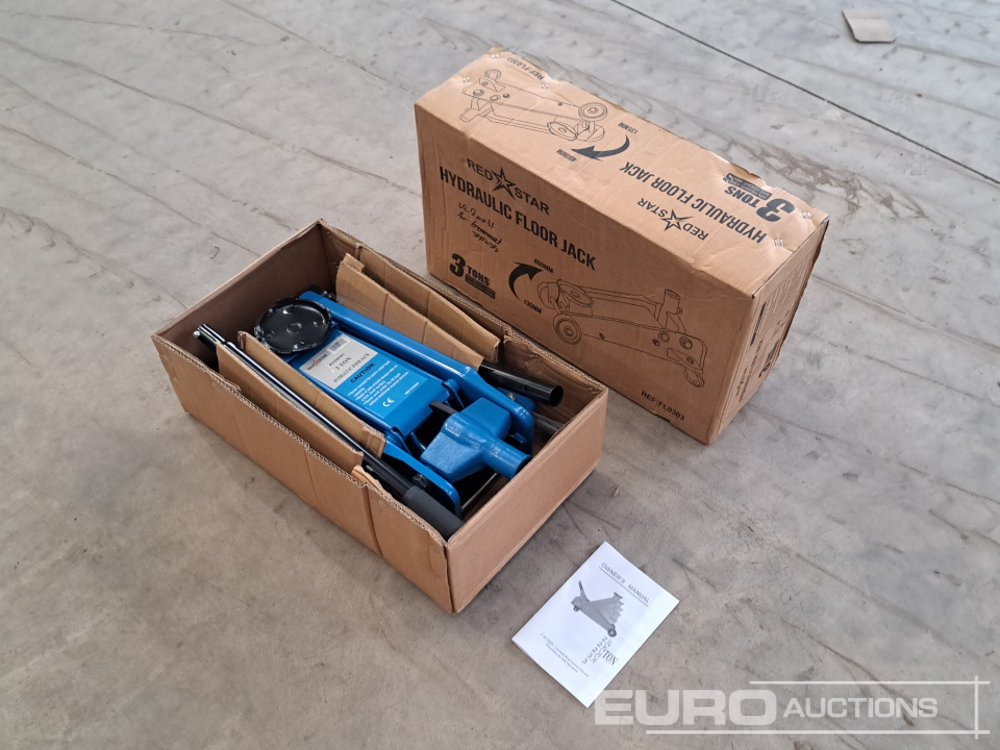 Unused 3 Ton Floor Jack - Гаражна опрема: slika 1 Unused 3 Ton Floor Jack - Гаражна опрема: slika 1