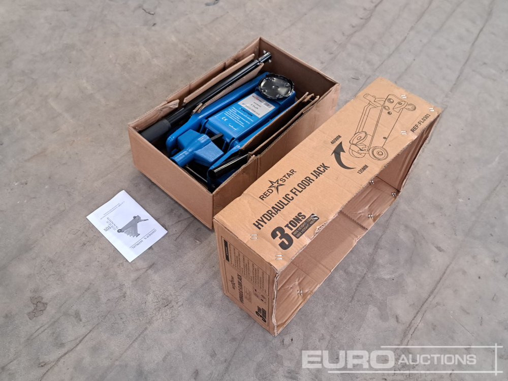 Unused 3 Ton Floor Jack - Гаражна опрема: slika 2 Unused 3 Ton Floor Jack - Гаражна опрема: slika 2