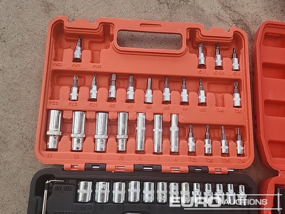 Unused 35pc 1/2 Inch Long Reach Socket Set, 53pc Socket And Bit Set - Гаражна опрема: slika 5 Unused 35pc 1/2 Inch Long Reach Socket Set, 53pc Socket And Bit Set - Гаражна опрема: slika 5