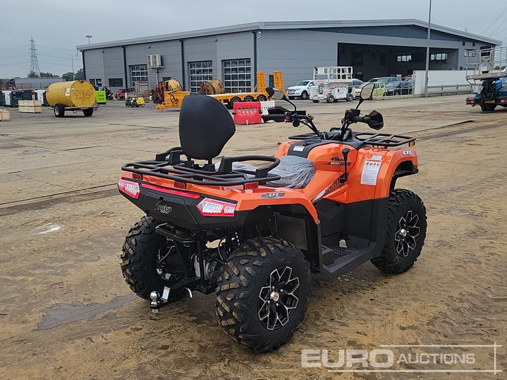 Unused Beast 450L, 4WD Petrol Quad Bike, Front Winch, Power Steering, Front & Rear Diff Lock, Alloy Wheels, LED pack, Rear Tow Hitch, Backrest, T3b Engine - ATV/ Četvorotočkaš: slika 5 Unused Beast 450L, 4WD Petrol Quad Bike, Front Winch, Power Steering, Front & Rear Diff Lock, Alloy Wheels, LED pack, Rear Tow Hitch, Backrest, T3b Engine - ATV/ Četvorotočkaš: slika 5