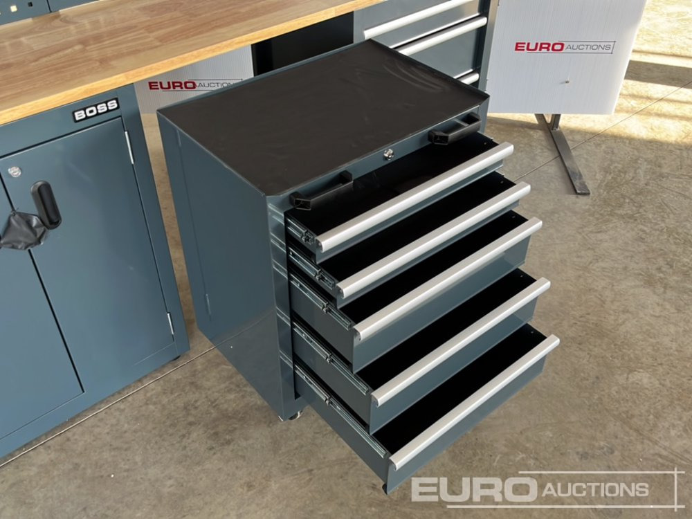 Гаражна опрема Unused Boss 2.6m 9 Drawer, 5 Cabinet Tool Station: slika 12 Гаражна опрема Unused Boss 2.6m 9 Drawer, 5 Cabinet Tool Station: slika 12