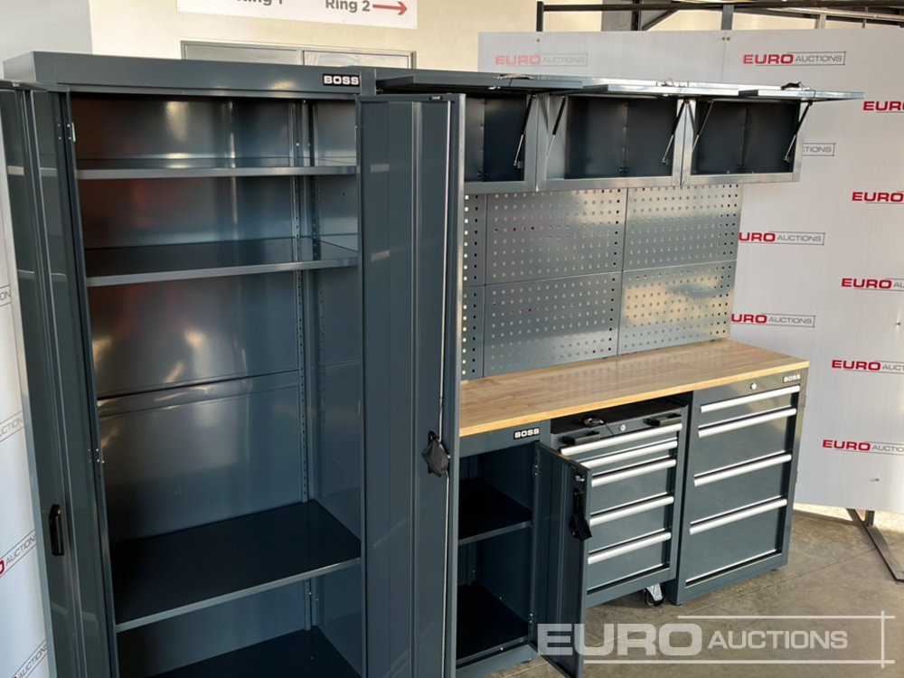 Гаражна опрема Unused Boss 2.6m 9 Drawer, 5 Cabinet Tool Station: slika 8 Гаражна опрема Unused Boss 2.6m 9 Drawer, 5 Cabinet Tool Station: slika 8