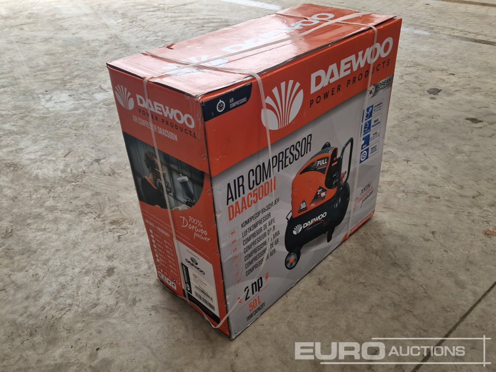 Unused Daewoo DAAC50DN - Kompresor za vazduh: slika 3 Unused Daewoo DAAC50DN - Kompresor za vazduh: slika 3