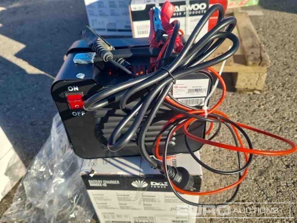 Unused Daewoo DAMAX-15 12/24 Volt Battery Charger (2 Of) - Гаражна опрема: slika 2 Unused Daewoo DAMAX-15 12/24 Volt Battery Charger (2 Of) - Гаражна опрема: slika 2