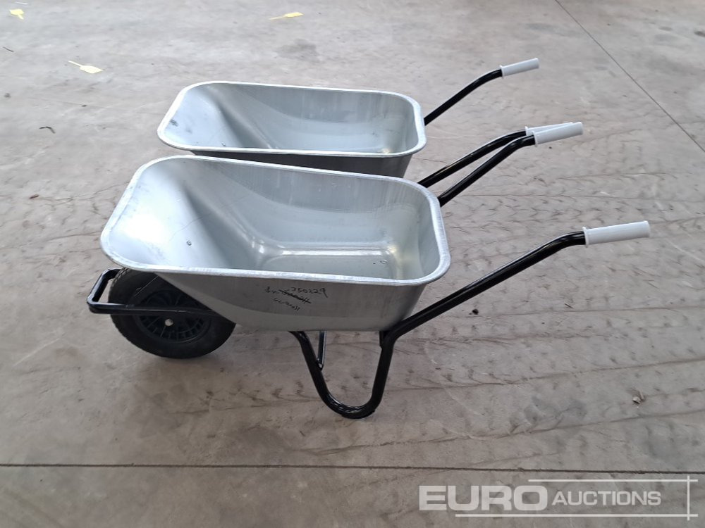 Unused Galvinised Wheelbarrow (2 of) - Гаражна опрема: slika 2 Unused Galvinised Wheelbarrow (2 of) - Гаражна опрема: slika 2