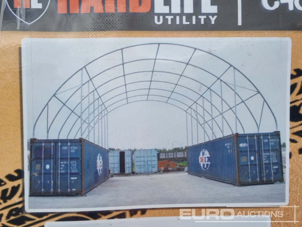 Unused Hardlife 40' x 40' x 14.7' Single Trussed Container Shelter - Građevinski kontejner: slika 2 Unused Hardlife 40' x 40' x 14.7' Single Trussed Container Shelter - Građevinski kontejner: slika 2