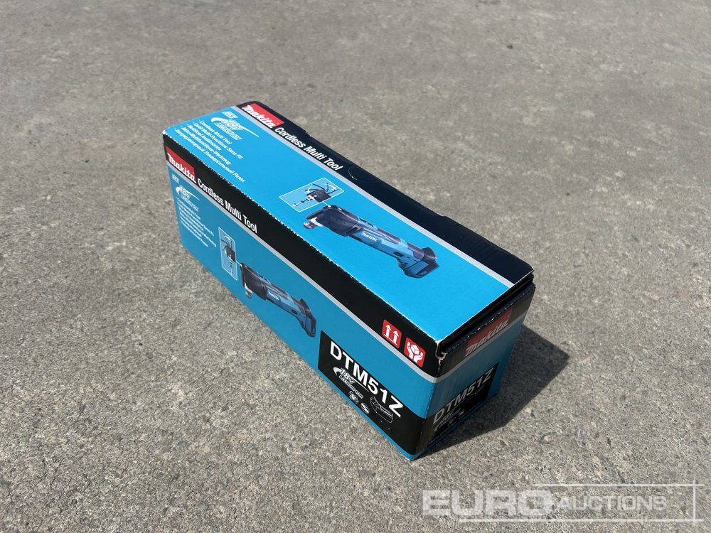 Unused Makita 18v DTM51Z LXT Multi-Tool (Body Only) - Građevinska oprema: slika 1 Unused Makita 18v DTM51Z LXT Multi-Tool (Body Only) - Građevinska oprema: slika 1