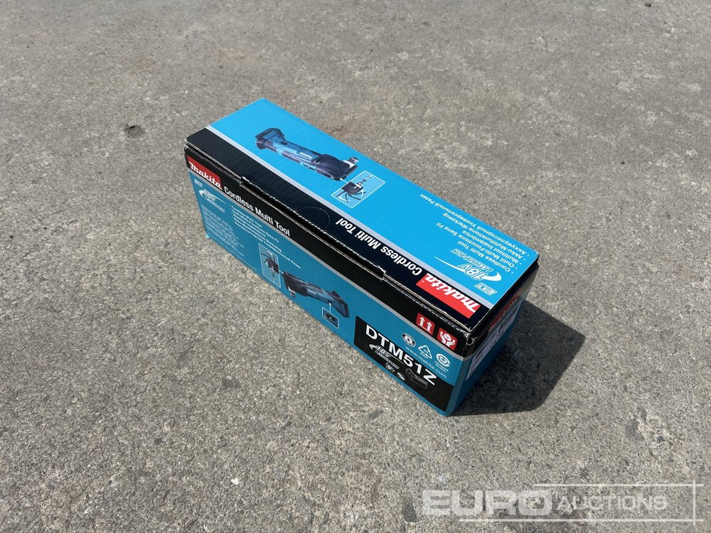 Unused Makita 18v DTM51Z LXT Multi-Tool (Body Only) - Građevinska oprema: slika 3 Unused Makita 18v DTM51Z LXT Multi-Tool (Body Only) - Građevinska oprema: slika 3