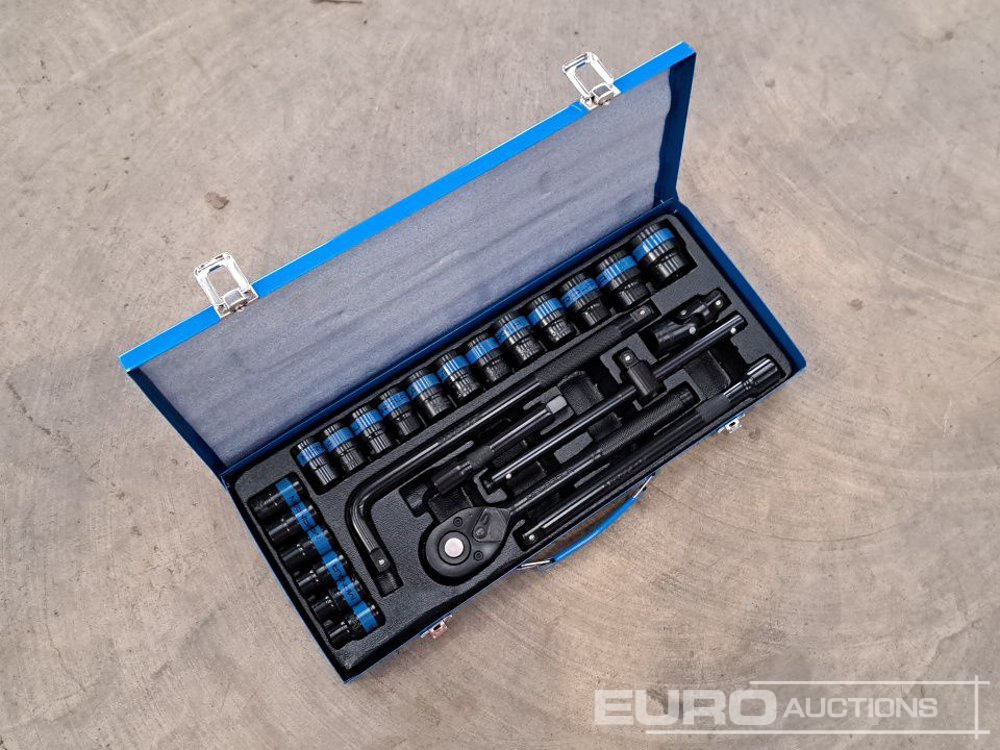 Unused Manarola 36pc Deep Socket and Ratchet Set - Гаражна опрема: slika 4 Unused Manarola 36pc Deep Socket and Ratchet Set - Гаражна опрема: slika 4