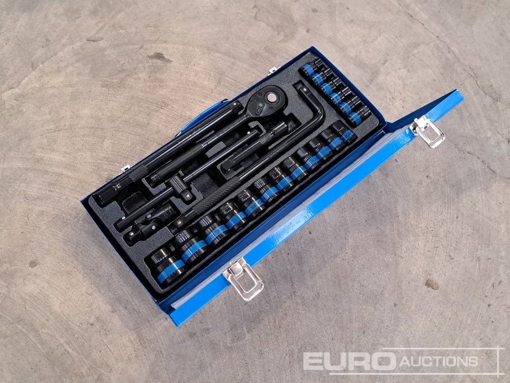 Unused Manarola 36pc Deep Socket and Ratchet Set - Гаражна опрема: slika 2 Unused Manarola 36pc Deep Socket and Ratchet Set - Гаражна опрема: slika 2