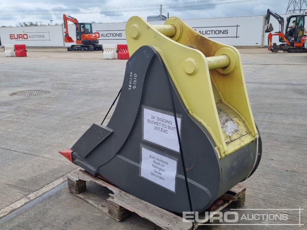 Unused Miller 24" Digging Bucket 80mm Pin to suit 20 Ton Excavator - Kašika: slika 3 Unused Miller 24" Digging Bucket 80mm Pin to suit 20 Ton Excavator - Kašika: slika 3