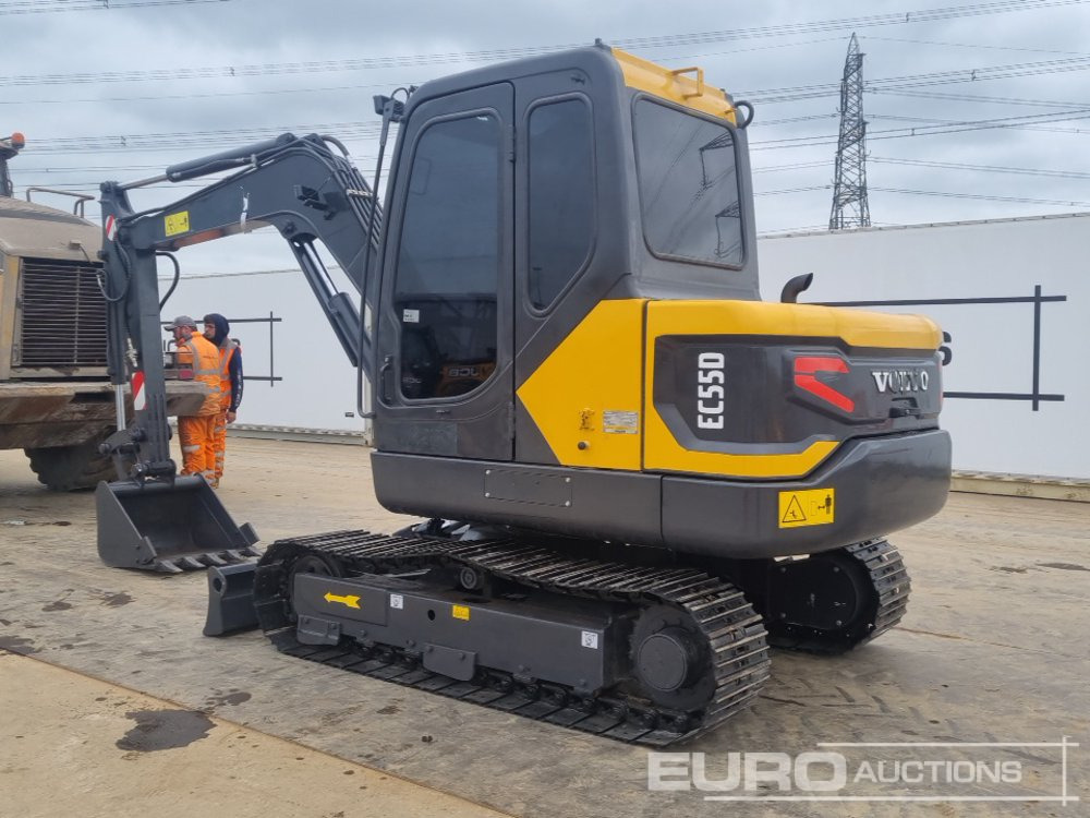 Volvo EC55D - Mini bager: slika 3 Volvo EC55D - Mini bager: slika 3