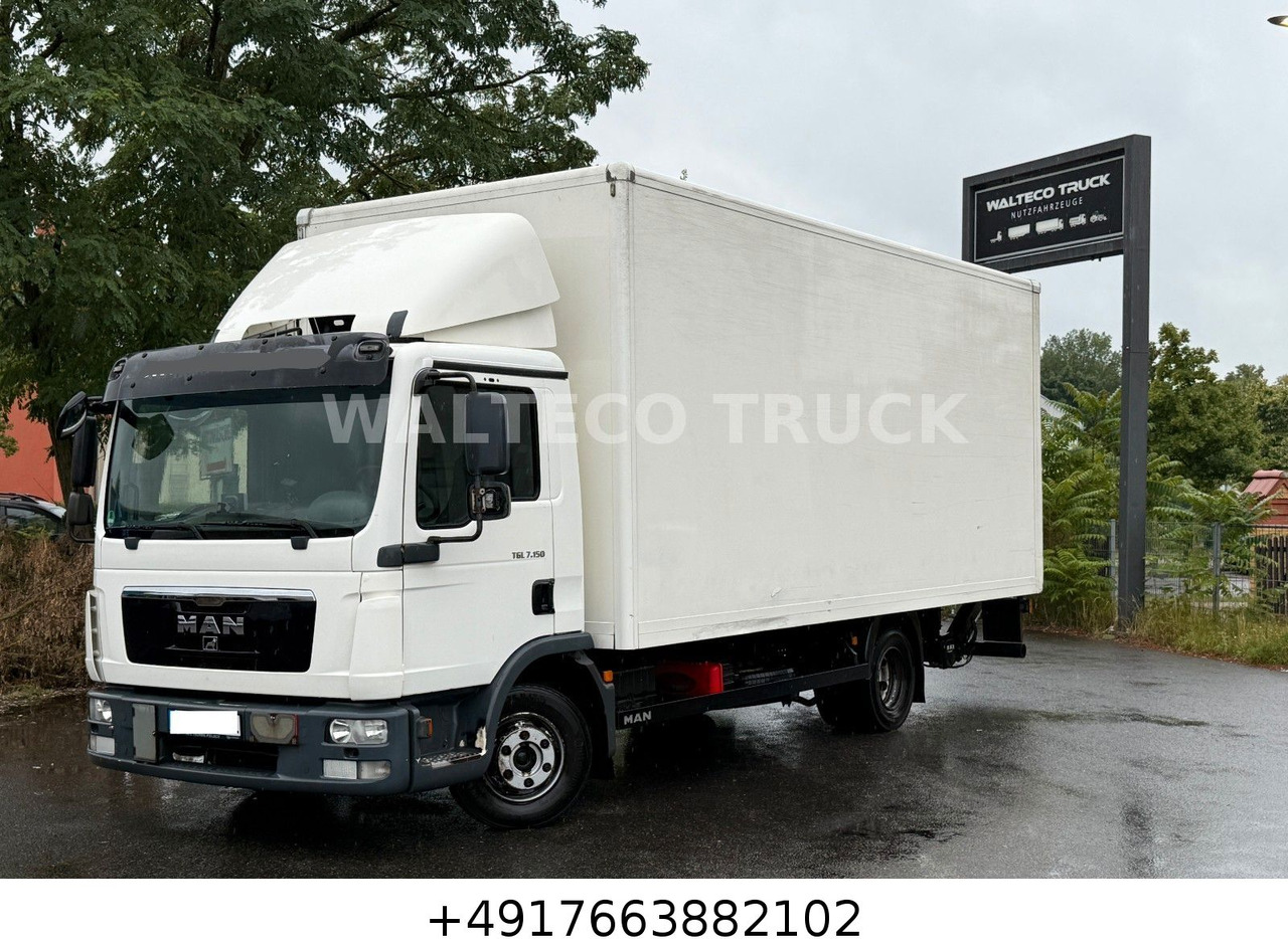 MAN TGL 7.150/Koffer 6m/Ladebordwand - Dostavno vozilo sa zatvorenim sandukom: slika 1 MAN TGL 7.150/Koffer 6m/Ladebordwand - Dostavno vozilo sa zatvorenim sandukom: slika 1