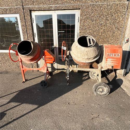 Atika 145S - Mešalica za beton: slika 1 Atika 145S - Mešalica za beton: slika 1