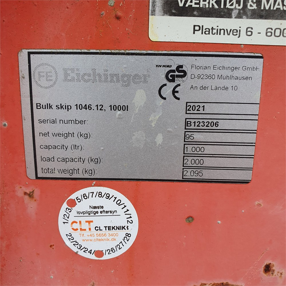 Eichinger 1000 liter - Mešalica za beton: slika 5 Eichinger 1000 liter - Mešalica za beton: slika 5
