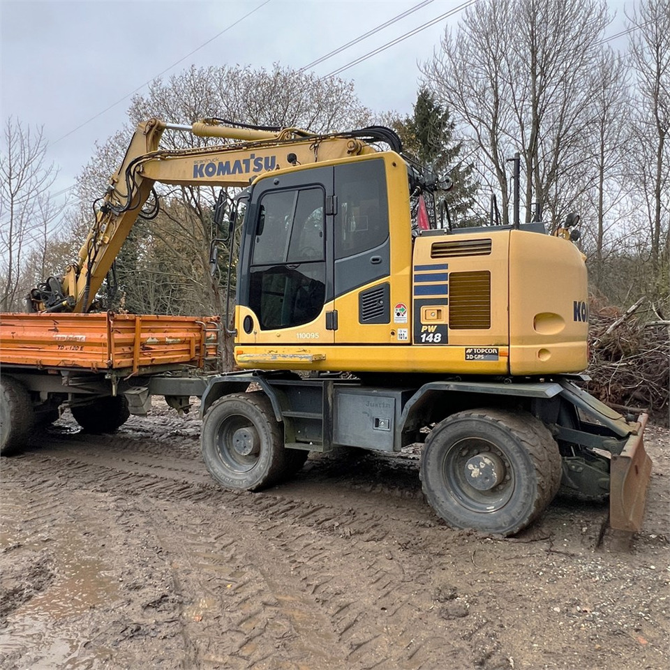Komatsu PW148-10 - Bager točkaš: slika 2 Komatsu PW148-10 - Bager točkaš: slika 2