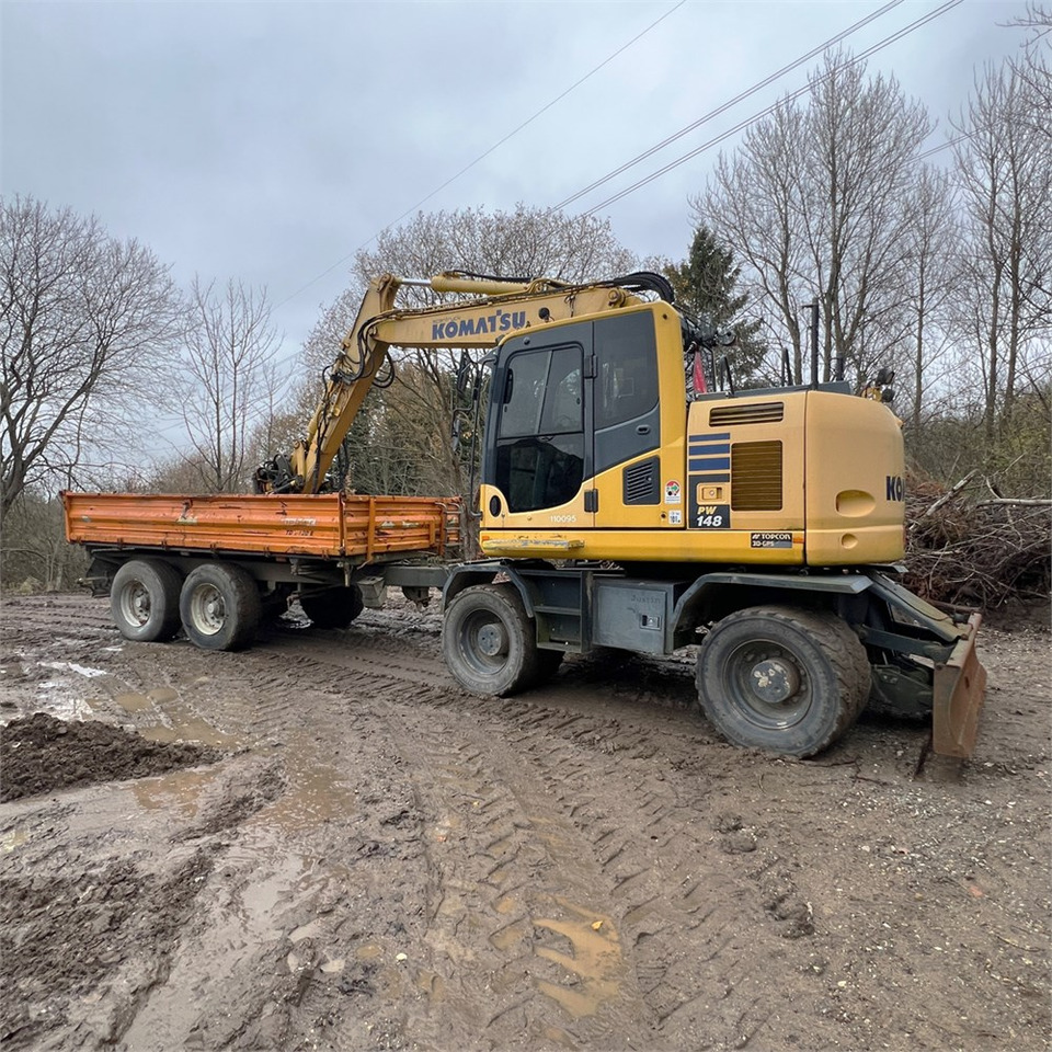 Komatsu PW148-10 - Bager točkaš: slika 4 Komatsu PW148-10 - Bager točkaš: slika 4