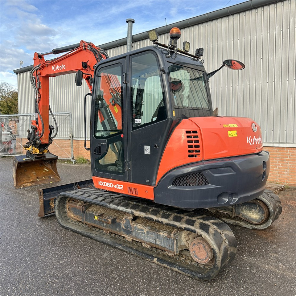 Kubota KX080-4 A2 - Mini bager: slika 3 Kubota KX080-4 A2 - Mini bager: slika 3