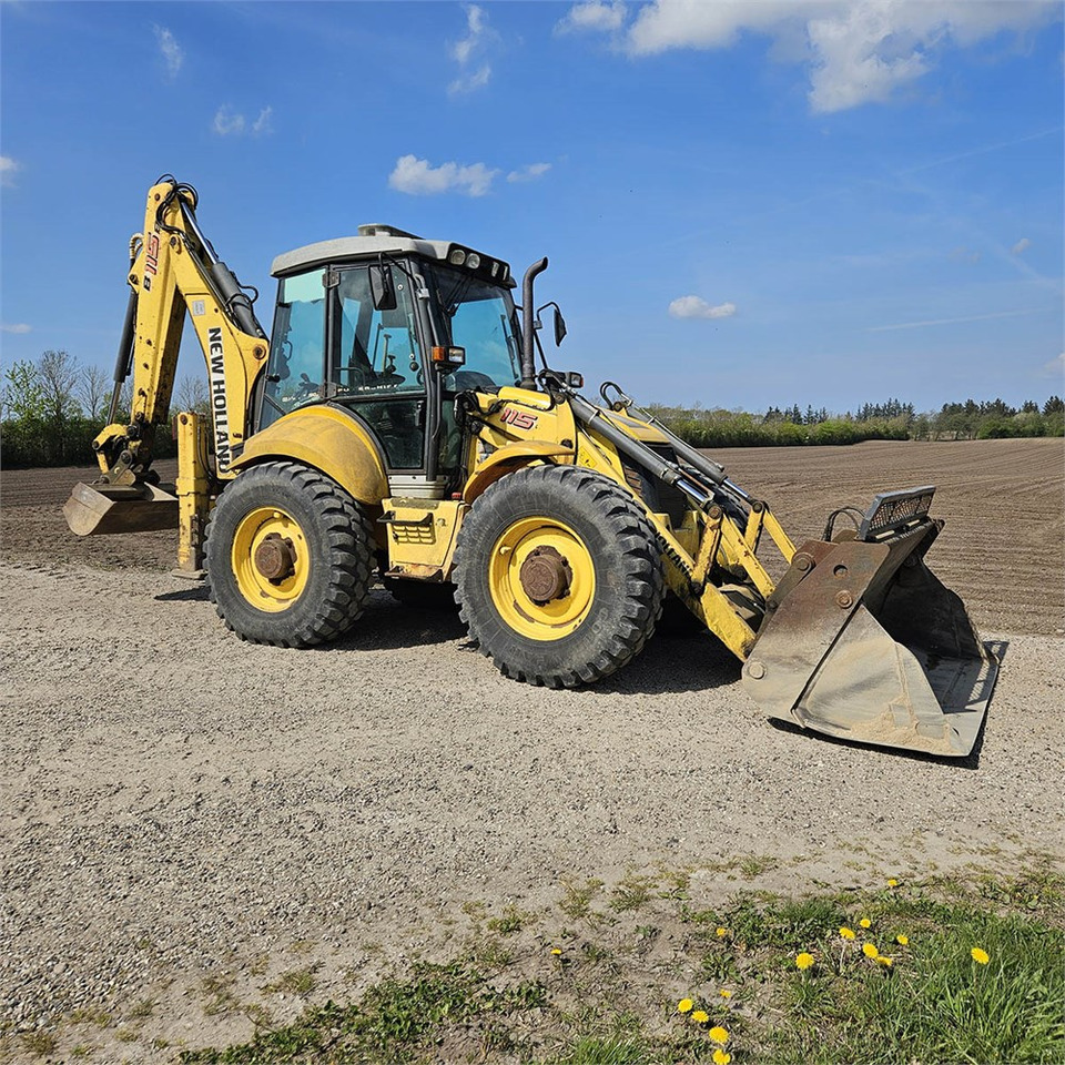 New Holland B115 B - Bager utovarivač: slika 1 New Holland B115 B - Bager utovarivač: slika 1