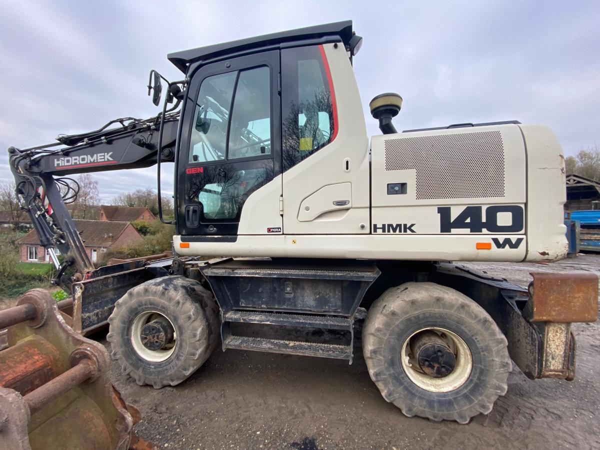 Hidromek HMK 140W-3B - Bager točkaš: slika 1 Hidromek HMK 140W-3B - Bager točkaš: slika 1