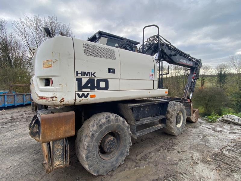 Hidromek HMK 140W-3B - Bager točkaš: slika 3 Hidromek HMK 140W-3B - Bager točkaš: slika 3