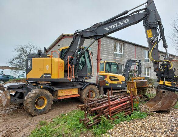 Volvo EWR150 E - Bager točkaš: slika 1 Volvo EWR150 E - Bager točkaš: slika 1