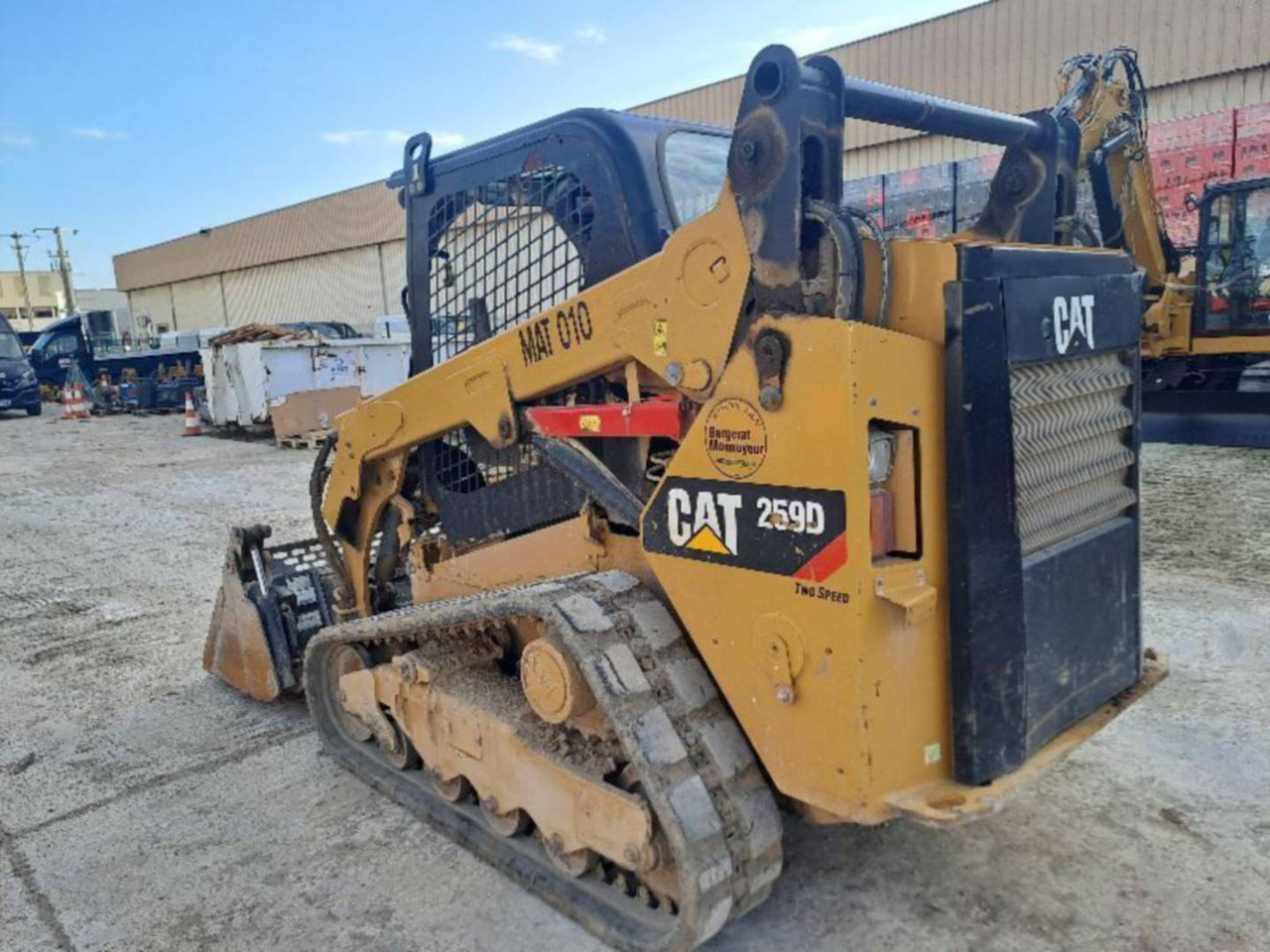 CAT 259D - Utovarivač guseničar: slika 1 CAT 259D - Utovarivač guseničar: slika 1