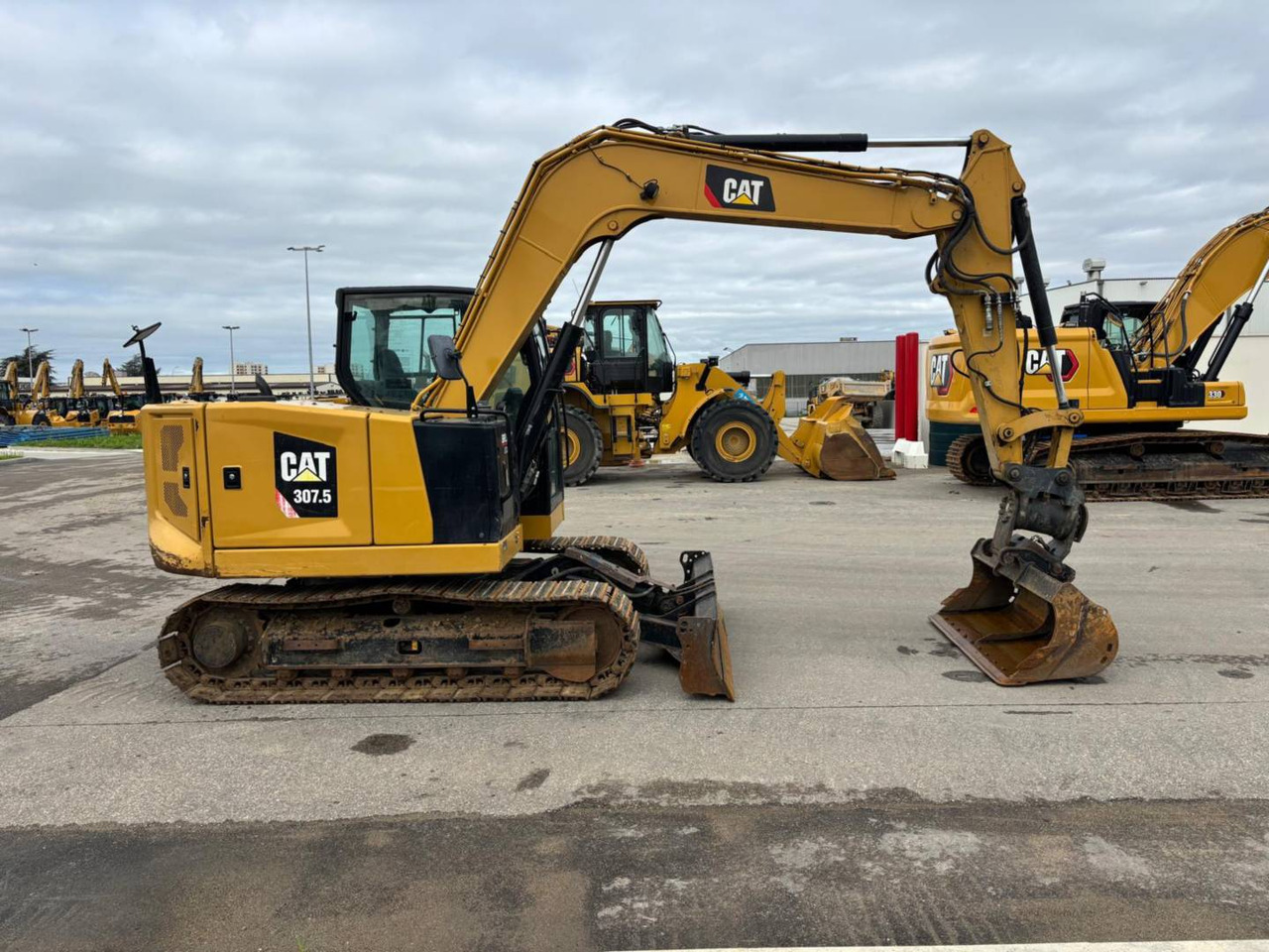 Bager guseničar CAT 307.5: slika 10 Bager guseničar CAT 307.5: slika 10