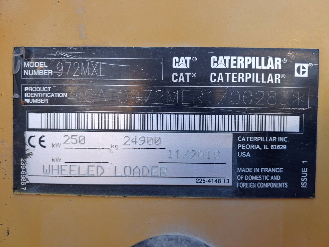 CAT 972M XE - Utovarivač točkaš: slika 5 CAT 972M XE - Utovarivač točkaš: slika 5