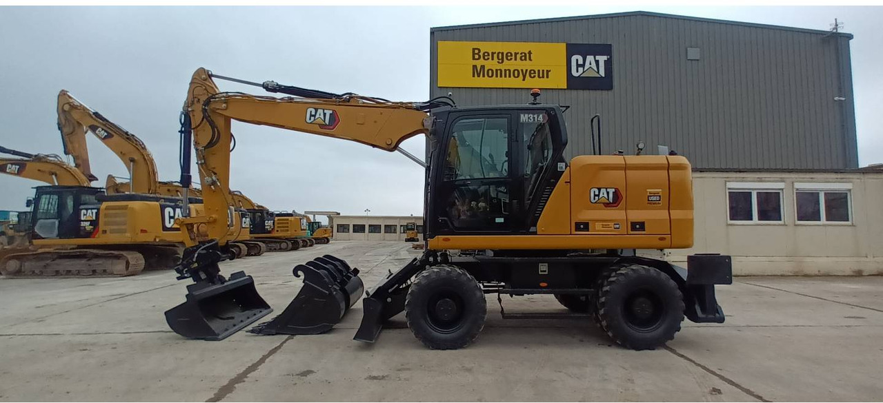 Bager točkaš CAT M314: slika 10
