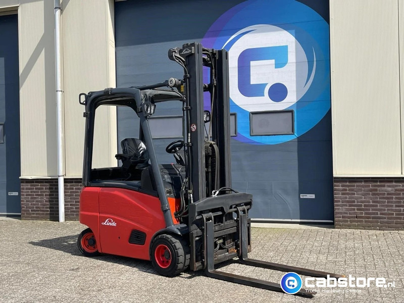 Linde E18PH-01 Elektrische hef truck - Electric Forklift - Year 2011- Side shift - Vorkverstelling - Viljuškar: slika 1 Linde E18PH-01 Elektrische hef truck - Electric Forklift - Year 2011- Side shift - Vorkverstelling - Viljuškar: slika 1