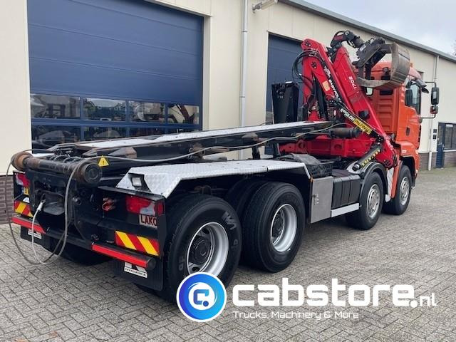 MAN TGA 41.440 8X4 BB Palfinger Epsilon Z-Kraan bouwjaar 2011 + NCH 30 Ton's Kabel-containersyteem - Handgeschakeld - Bouwjaar 2007 - Km 582.782 - Kamion sa kablovskim sistemom, Kamion sa dizalicom: slika 4 MAN TGA 41.440 8X4 BB Palfinger Epsilon Z-Kraan bouwjaar 2011 + NCH 30 Ton's Kabel-containersyteem - Handgeschakeld - Bouwjaar 2007 - Km 582.782 - Kamion sa kablovskim sistemom, Kamion sa dizalicom: slika 4