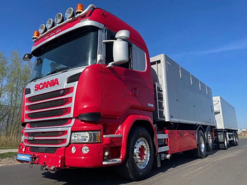 Scania R450 LB6X2*4HNB Euro 6 - Year 2016 - RETARDER - ALUMINIUM kipper + FLOOR kipper aanhangwagen - Good Condition !! - Istovarivač: slika 3 Scania R450 LB6X2*4HNB Euro 6 - Year 2016 - RETARDER - ALUMINIUM kipper + FLOOR kipper aanhangwagen - Good Condition !! - Istovarivač: slika 3