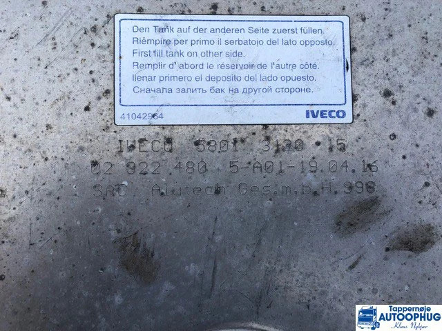 Iveco Brændstoftank Oem No : 5801279706 - Rezervoar za gorivo za Kamion: slika 3 Iveco Brændstoftank Oem No : 5801279706 - Rezervoar za gorivo za Kamion: slika 3