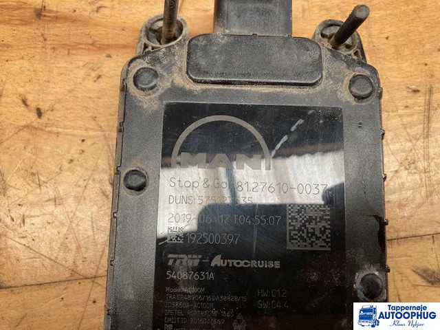 MAN Front radar sensor – MAN 81.27610-0035 - Električni sistem za Kamion: slika 3 MAN Front radar sensor – MAN 81.27610-0035 - Električni sistem za Kamion: slika 3