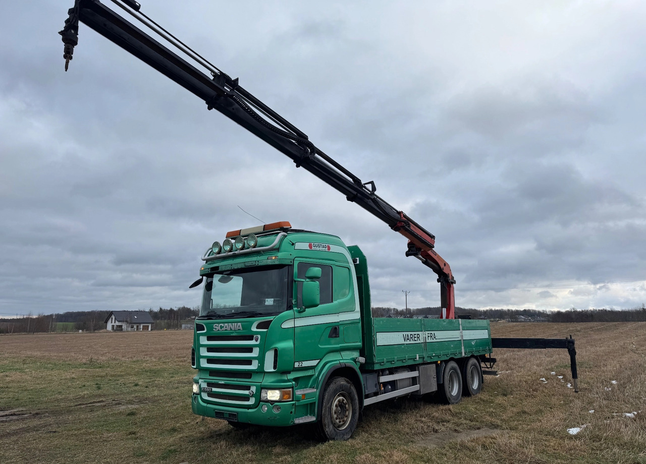 Kamion sa dizalicom SCANIA R580 V8 6X4 Palfinger PK 23002 rotator: slika 17