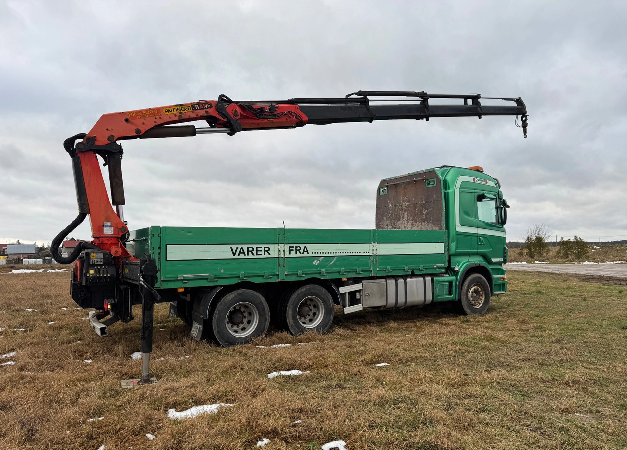 Kamion sa dizalicom SCANIA R580 V8 6X4 Palfinger PK 23002 rotator: slika 9