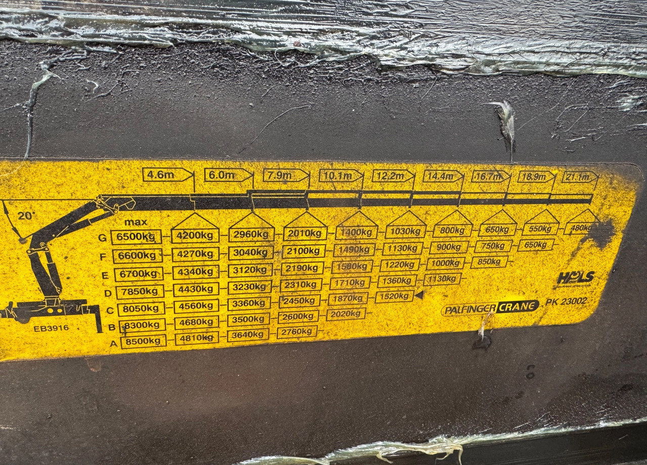 Kamion sa dizalicom SCANIA R580 V8 6X4 Palfinger PK 23002 rotator: slika 8