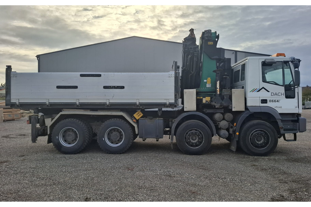 IVECO 480 EUROTRAKKER 8x4/TÜV/Palfinger PK 44002 G/MEILLER - Istovarivač, Kamion sa dizalicom: slika 2 IVECO 480 EUROTRAKKER 8x4/TÜV/Palfinger PK 44002 G/MEILLER - Istovarivač, Kamion sa dizalicom: slika 2