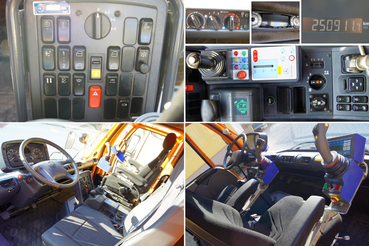 Korisno/ Posebno vozilo Unimog Unimog U 400/Hydrostat/Mähtür +MULAG MHU 800: slika 12