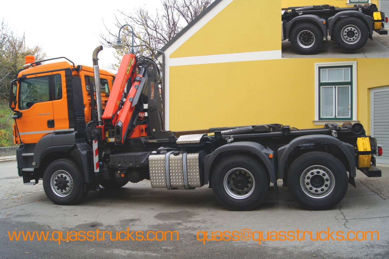 MAN TGS 28.400 BL 6x4-4/TÜV/PK12002/PALIFT/Winterdienst/Salzstreuer/Streuer/Schneepflug - Istovarivač, Kamion sa dizalicom: slika 4 MAN TGS 28.400 BL 6x4-4/TÜV/PK12002/PALIFT/Winterdienst/Salzstreuer/Streuer/Schneepflug - Istovarivač, Kamion sa dizalicom: slika 4
