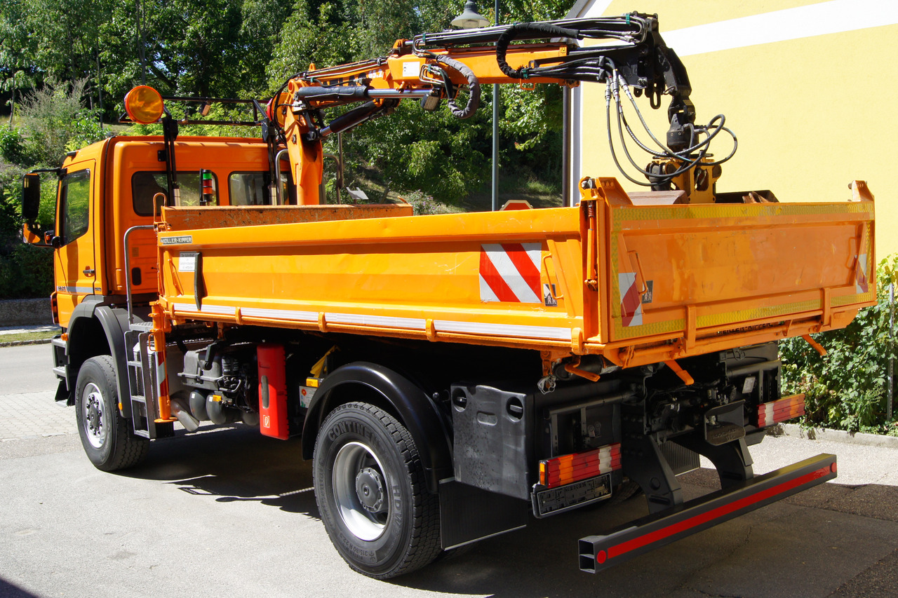 MERCEDES-BENZ AXOR 1829 4x4/EURO 5/ATLAS 65.2/MEILLER/Winterdienst - Istovarivač, Kamion sa dizalicom: slika 4 MERCEDES-BENZ AXOR 1829 4x4/EURO 5/ATLAS 65.2/MEILLER/Winterdienst - Istovarivač, Kamion sa dizalicom: slika 4