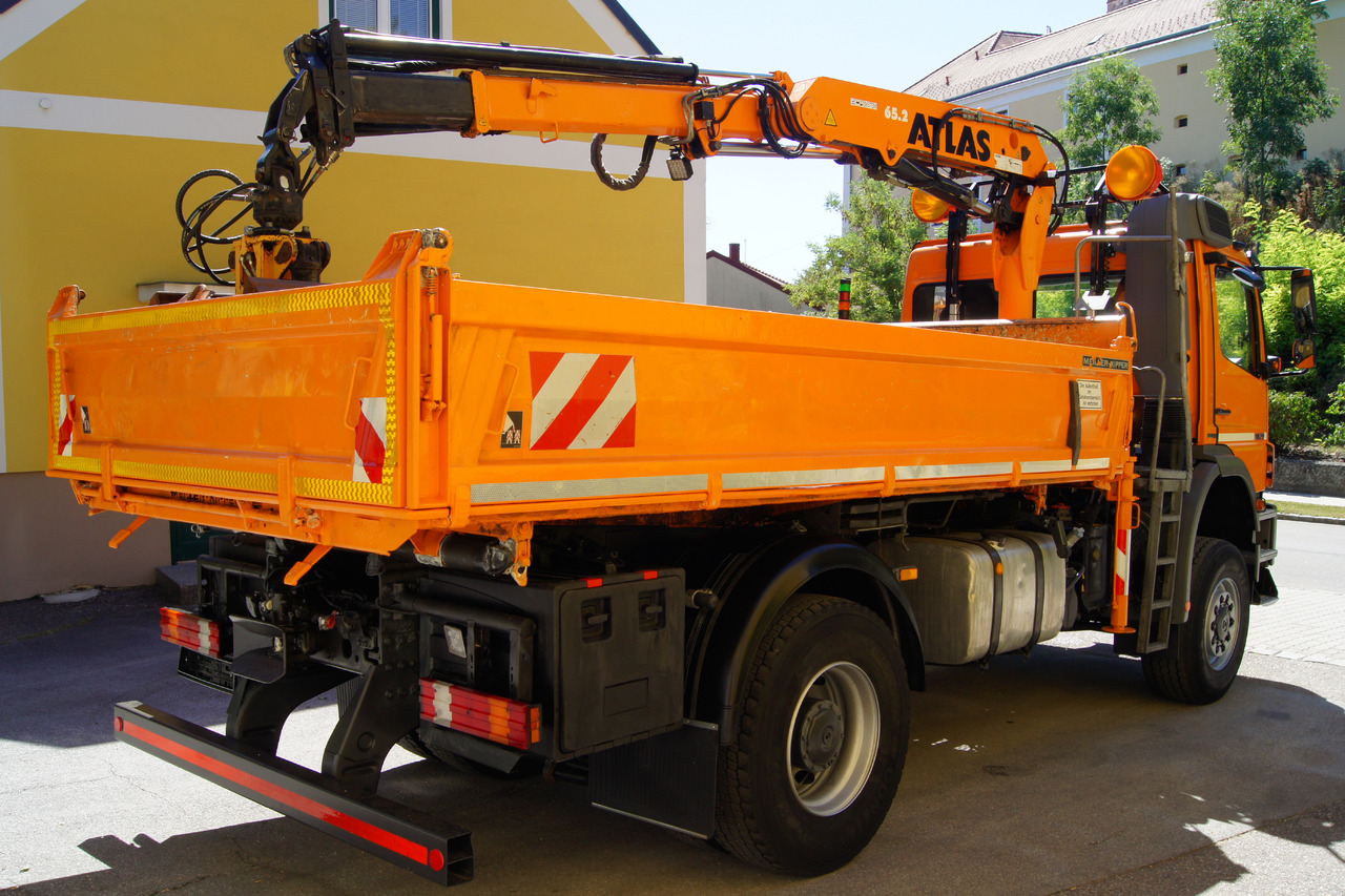 MERCEDES-BENZ AXOR 1829 4x4/EURO 5/ATLAS 65.2/MEILLER/Winterdienst - Istovarivač, Kamion sa dizalicom: slika 5 MERCEDES-BENZ AXOR 1829 4x4/EURO 5/ATLAS 65.2/MEILLER/Winterdienst - Istovarivač, Kamion sa dizalicom: slika 5