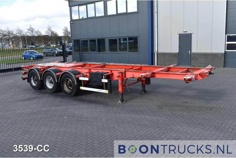 Burg BPO 12-27 CCXGX-00 TANK CHASSIS | 20-30ft * 3800 Kg * NL TRAILER - Poluprikolica za prevoz kontejnera/ Poluprikolica sa promenjivim sandukom: slika 4 Burg BPO 12-27 CCXGX-00 TANK CHASSIS | 20-30ft * 3800 Kg * NL TRAILER - Poluprikolica za prevoz kontejnera/ Poluprikolica sa promenjivim sandukom: slika 4
